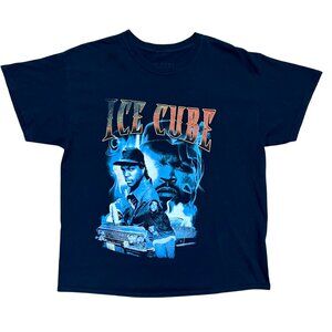 Ice Cube Chevy '64 Impala Black Graphic T-Shirt, Men's XL